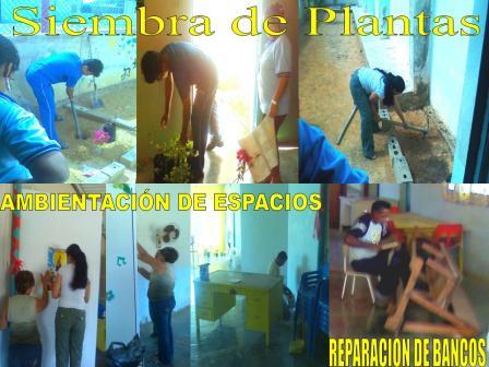 REALIZADA JORNADA DE TRABAJO COMUNITARIO EN EL SAL&Oacute;N PARROQUIAL POR LA CASA DE LA CULTURA EL CARD&Oacute;N.